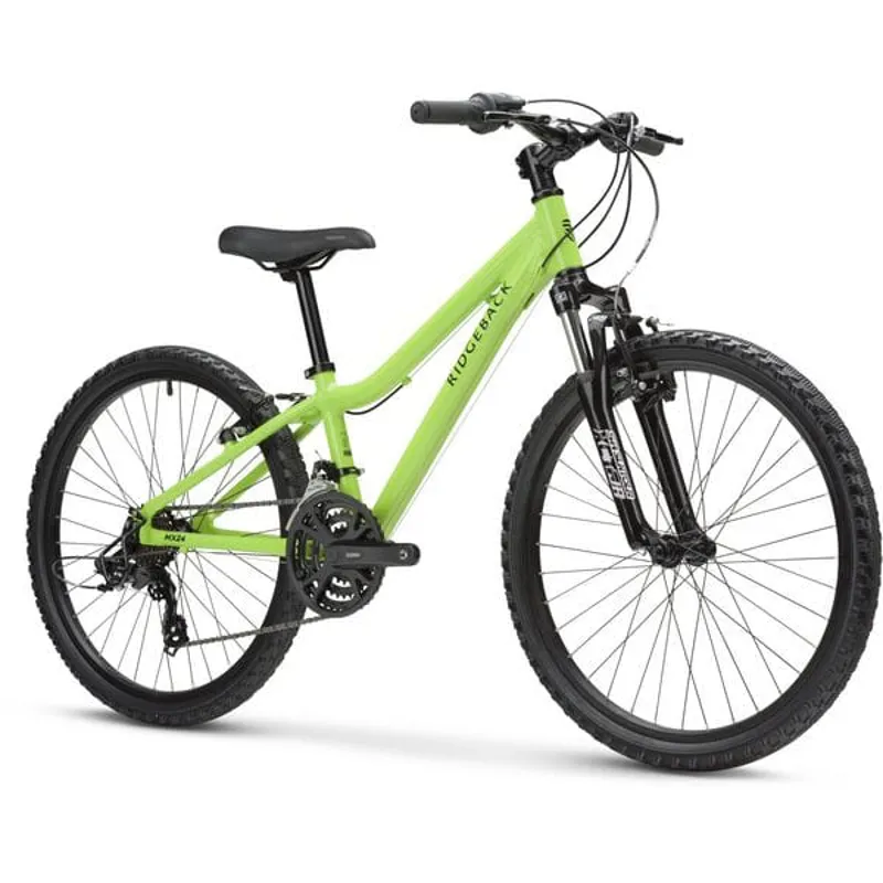 Ridgeback MX24 Kids Bike In Extreme Green-1